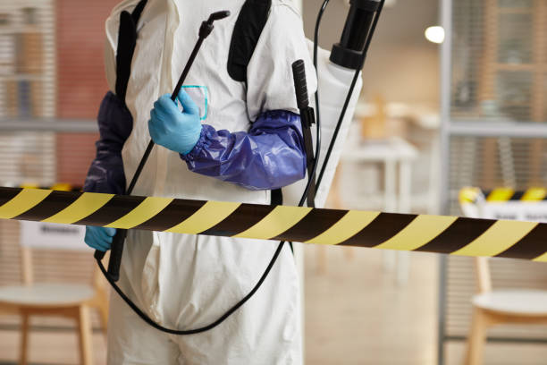 Professional Blood Cleanup technician working in Victor, ID